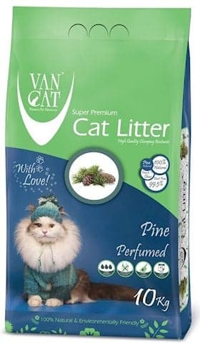 Topalaşan doldurucu Van Cat Super Premium Quality Pine 10 kq