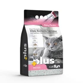 Pişik tualeti üçün doldurucu CatFun Baby Powder, 5 l