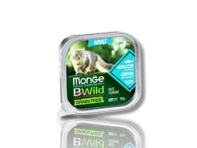 Monge Cat Adult Bwild Pate Terrine Merluzzo 100 qr.