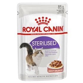 Nəm yem Royal Canin Sterilised qısırlaşdırılmış və axtalanmış pişiklər üçün, sousda, 85 q