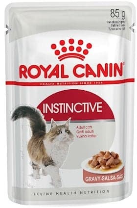 Pişiklər üçün nəm yem Royal Canin Instinctive mal əti ilə 85 q