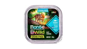 Qısırlaşdırılmış pişiklər üçün paştet Monge Bwild 12898, tuna ilə, 100 q