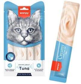 Pişiklər üçün məzə Wanpy Creamy Treat, tuna ilə, 1 əd