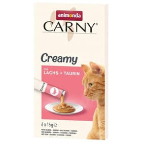 Pişiklər üçün məzə Animonda Carny Creamy, qızılbalıq və taurin ilə, 1 əd