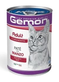 Konserva yetkin pişiklər üçün Gemon Dana əti ilə 400 g