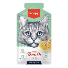 Nəm yem pişiklər üçün Wanpy Broth Tuna soup 50 q