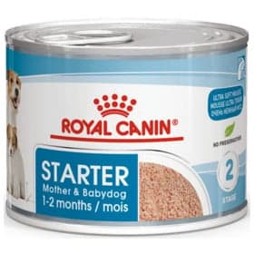 Nəm yem Royal Canin Starter Mousse küçüklər üçün, 195 q