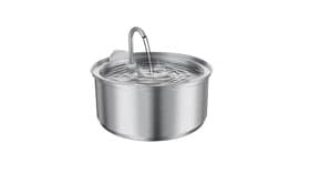 Avtomatik su təknəsi CWSJ4553 itlər və pişiklər üçün, metal, gümüşü, 3 l