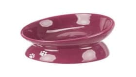 Kasa Trixie 24797 yem üçün pişiklər və itlər üçün, keramika, 13x13 sm, bənövşəyi