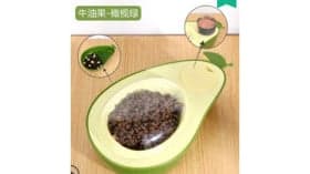 Yemək qabı Avacado CWSJ1842 pişiklər və itlər üçün, yaşıl/sarı