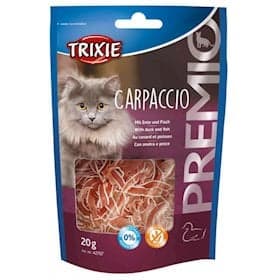 Məzələr pişiklər üçün Trixie Premio Carpaccio ördək və balıq ilə 20 q