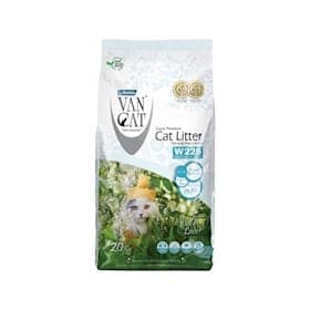 Doldurucu Van Cat Natural, pişik və pişik balaları üçün, bentonit tərkibli, ətirsiz, 20 kq
