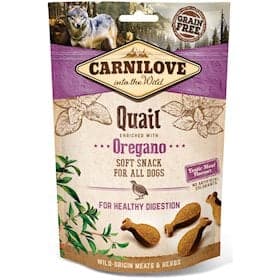 Bütün itlər üçün bildirçinli qəlyanaltı Carnilove, 100 q