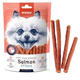 İtlər üçün məzə Wanpy Salmon Sticks 100 q