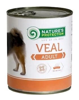 Konserv yem Nature's Protection Adult dana əti ilə, 400 q