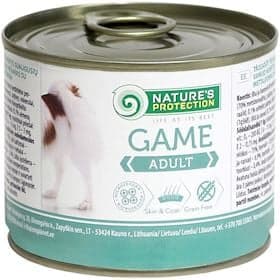 Konserv yem Nature's Protection Adult quş əti ilə, 200 q