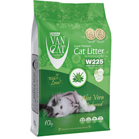 Pişiklər üçün topalanan doldurucu Van Cat Super Premium Quality Aloe Vera, 10 kq, qablaşdırma fərqli ola bilər