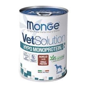 İtlər üçün nəm yem Monge VetSolution Hypo Monoprotein Lamb, 400 q