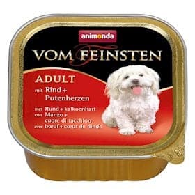 Konserv Animonda Vom Feinsten Adult mal əti və hinduşka ürəyi ilə 150 q