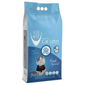Bentonit topalanan doldurucu pişiklər üçün Van Cat Fresh 10 kq